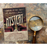 Murder Mystery Train Invitation<br><div class="desc">Murder Mystery Train Invitation</div>