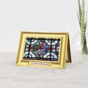 Murder of Becket, Canterbury Cathedral, England Holiday Card