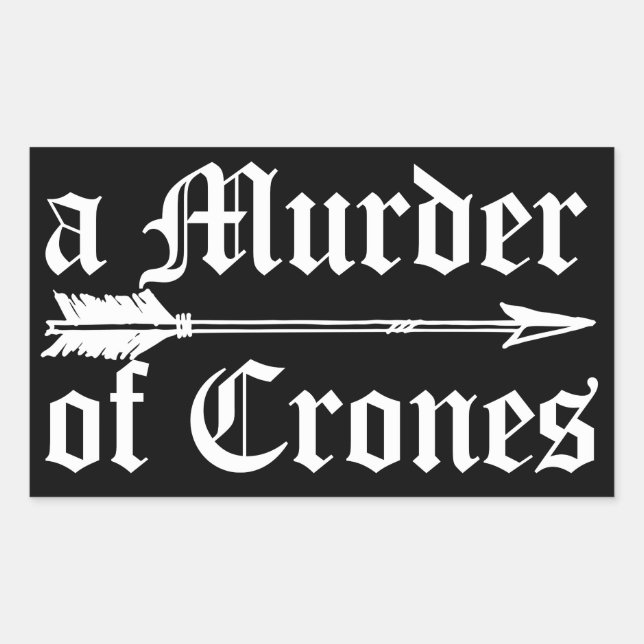 Murder of Crones Sticker (Front)