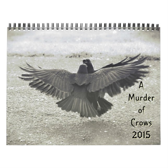 Murder of Crows 2015 Calendar (Cover)