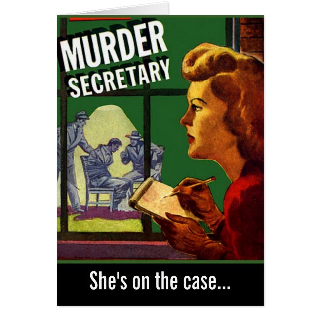 "Murder Secretary" (Front)
