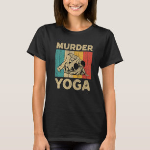 Murder Yoga  Vintage BJJ Brazilian Jiu Jitsu T-Shirt