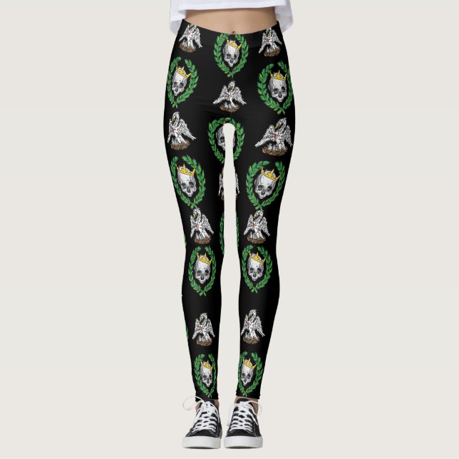 Murderduchy Laurel and Pelican Leggings (Front)