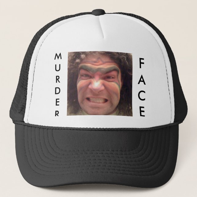 MURDERFACE Trucker Hat (Front)
