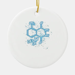 Murderino Crime Lover Luminol Let's Get Lit  Ceramic Tree Decoration