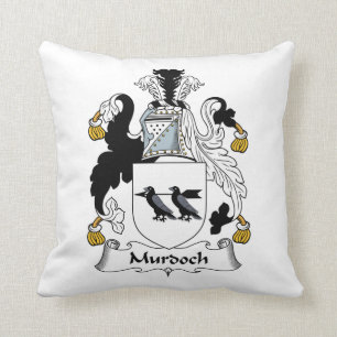 Murdoch Family Crest Cushion