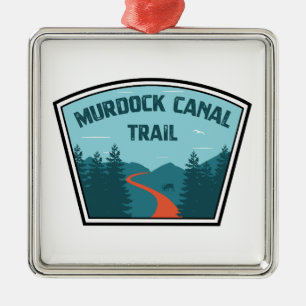 Murdock Canal Trail Utah Metal Tree Decoration