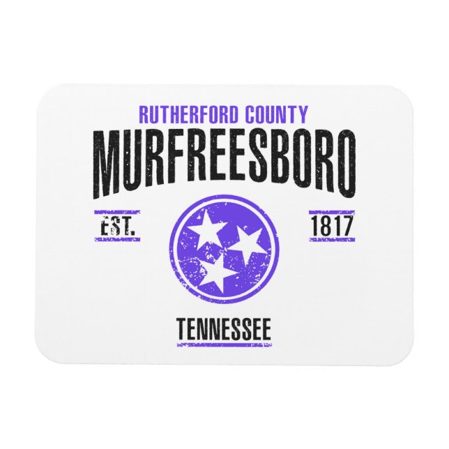 Murfreesboro Magnet (Horizontal)