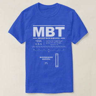 Murfreesboro Municipal Airport MBT T-Shirt