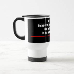 'Murica! Funny Patriotic Travel Mug