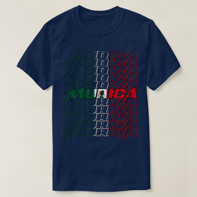 Murica Mexico T-Shirt (Design Front)