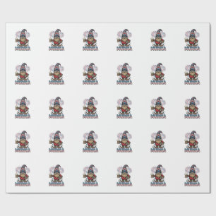 Murica Patriotic Gnome Beer Vintage Shirt Design_1 Wrapping Paper