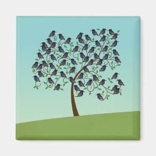 Murmuration of Starlings Magnet
