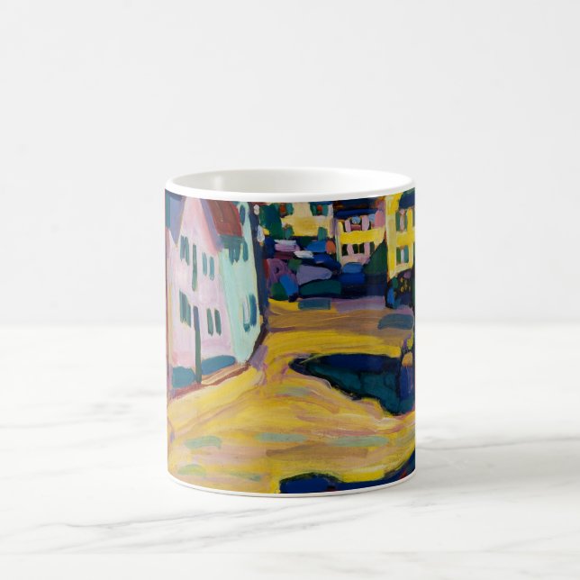 Murnau Burggrabenstrasse 1 - Wassily Kandinsky Coffee Mug (Center)
