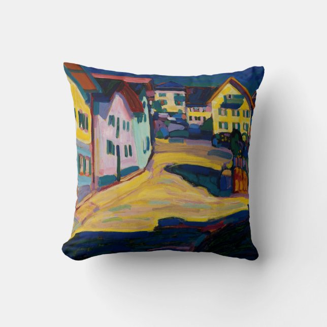 Murnau Burggrabenstrasse 1 - Wassily Kandinsky Cushion (Front)