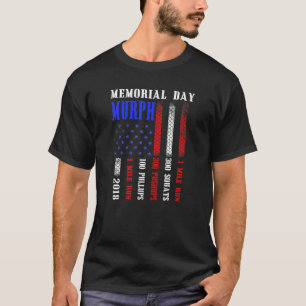 Murph 2023 Memorial Day Workout Patriotic WOD Tee