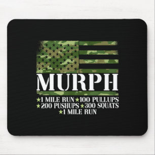 Murph memorial day workout Murph memorial day work Mouse Mat