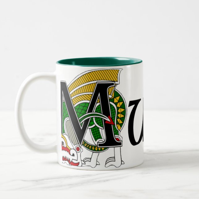 Murphy Celtic Dragon Mug (Left)