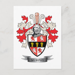 Murphy-Coat-of-Arms Postcard