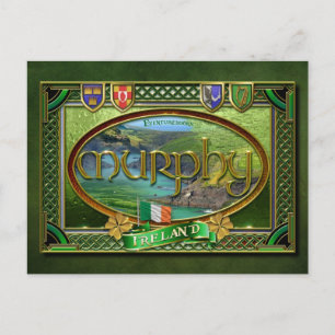 Murphy Family Banner Postcard