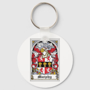 Murphy Family Crest Key Ring