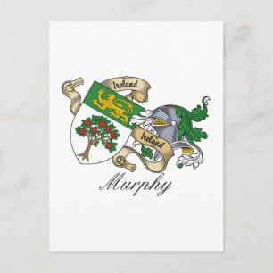 Murphy Family Crest Postcard