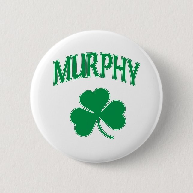 Murphy Irish 6 Cm Round Badge (Front)
