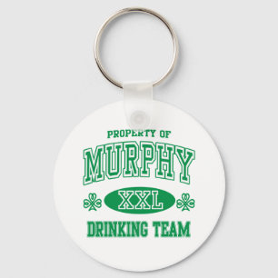 Murphy Irish Drinking Team Key Ring