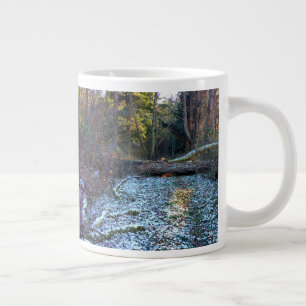 Murphy Light Snow dog lovers game Large Coffee Mug