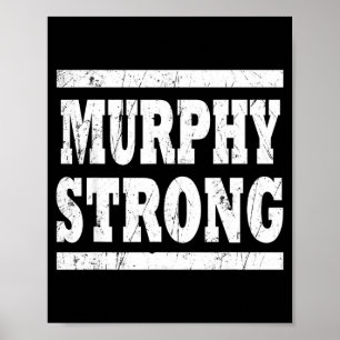 MURPHY Strong Squad Family Reunion Last Name Team Poster