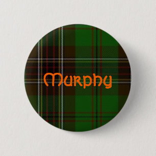 Murphy Tartan Button
