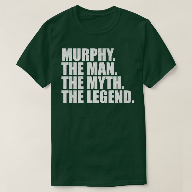 MurphyMurphy Name Murphy given name T-Shirt (Design Front)