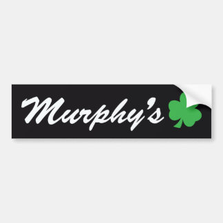 Murphy's Bumper Sticker