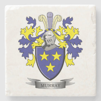 Murray Coat of Arms Stone Coaster