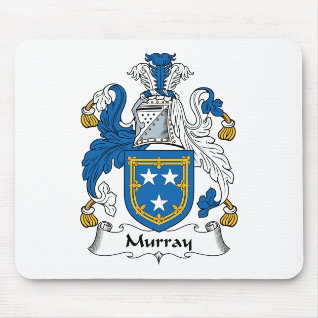 Murray Family Crest Mouse Mat (Front)