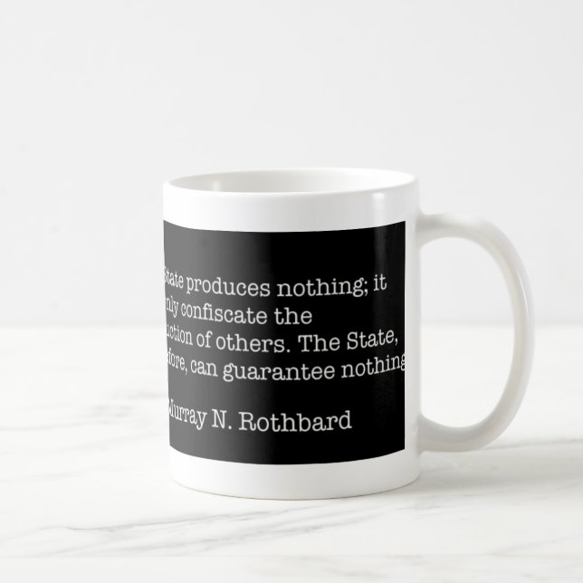 Murray Rothbard Coffee Mug (Right)