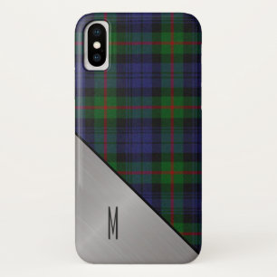 Murray Tartan Plaid iPhone X Case