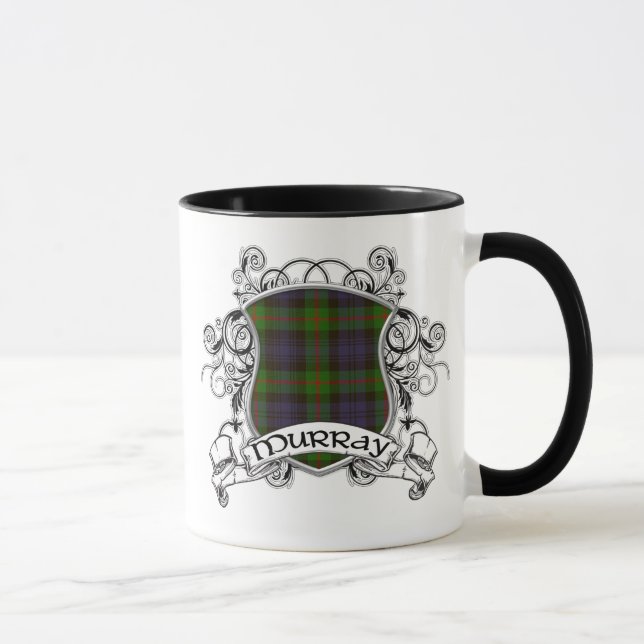 Murray Tartan Shield Mug (Right)