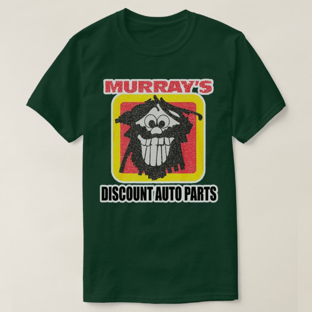 MURRAYS DISCOUNT AUTO PARTS SHIRT AND BUMPER STICK (Design Front)
