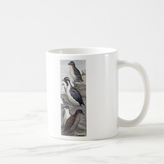 Murrelet Bird Coffee Mug (Right)