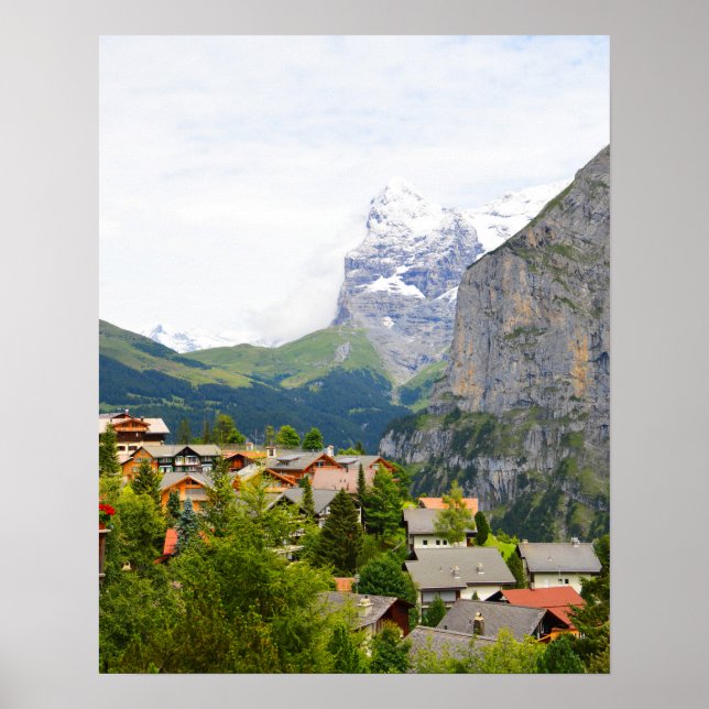 Murren in Switzerland Poster (Front)