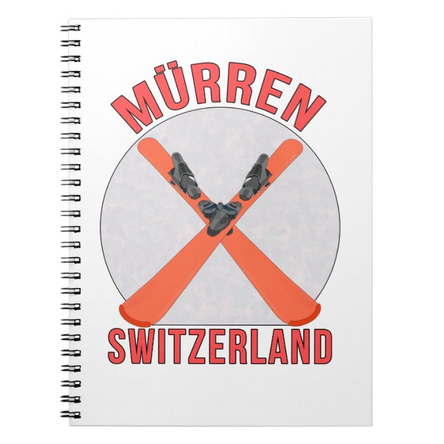 Mürren, Switzerland Notebook (Front)