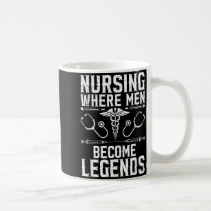 Murse male nurse student man nurses murse rn coffee mug