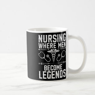 Murse Male Nurse Student Man Nurses Murse Rn Gradu Coffee Mug