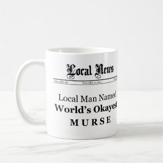 Murse Newspaper Front Mug