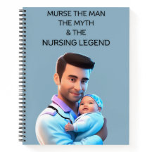 Murse The Legend Spiral Notebook