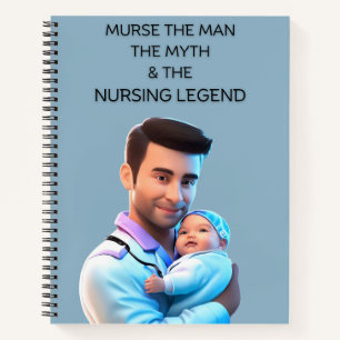 Murse The Legend Spiral Notebook