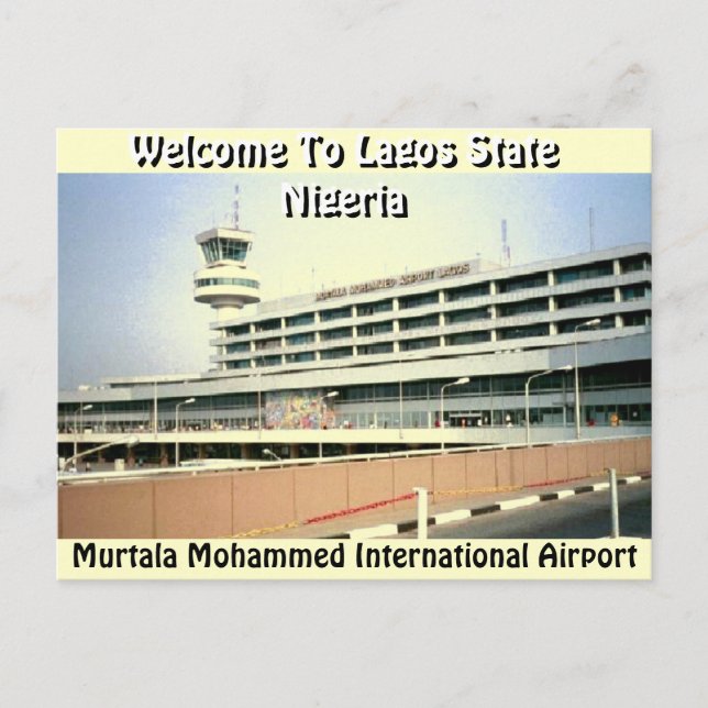 Murtala Muhammed Airport(Mojisola Gbadamosi) Postcard (Front)