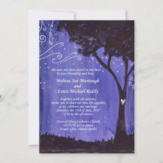 Murtaugh wedding revised invitation (Front)