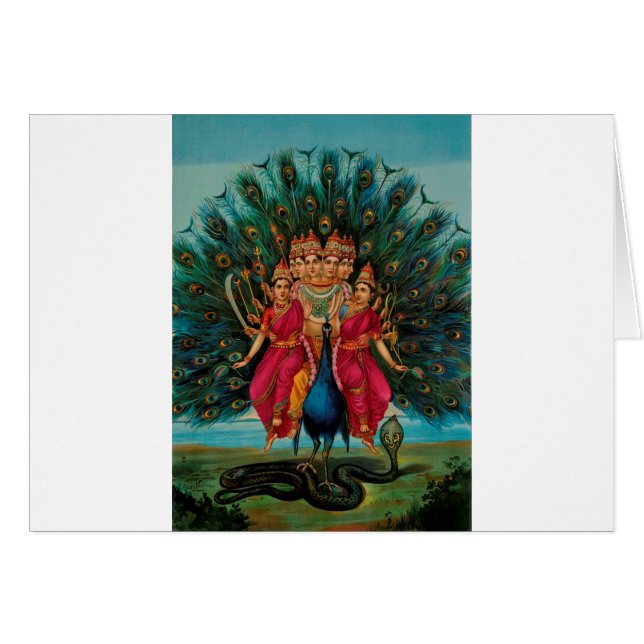 MURUGAN HINDU GOD (Front Horizontal)